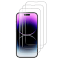 Pikkukuva 3 / 11: 2-Pack iPhone 16 Plus Skärmskydd Standard HD 0,3mm - Osynligt Skydd