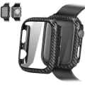 Pikkukuva 8 / 10: Karbonfiber Skyddsskal 40mm/44mm - iWatch 4/5 Svart 40mm