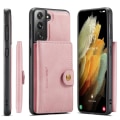 Miniatyrbillede 9 af 11: Samsung Galaxy S21 - Beskyttelsescover med kortslot Roséguld