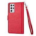 Miniatyrbillede 11 af 11: Samsung Galaxy S21 Ultra - 9-Card Wallet Case Röd