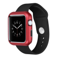 Pikkukuva 9 / 11: Skyddande Magnetiskt Skal för iWatch 3/4 Röd 38mm