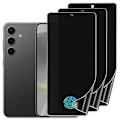 Miniatyrbild 7 av 11: 2-PACK Samsung Galaxy S24 Plus Integritetsskyddande Hydrogel Mjuk skärmskydd Transparent, Svart Ram