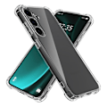 Miniatyrbild 2 av 11: Samsung Galaxy S25 plus - Stötdämpande Tunt Silikonskal Genomskinlig
