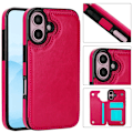 Pikkukuva 3 / 11: iPhone 16 Plus - Wallet Case, Elegant, Praktisk och Säker Brun