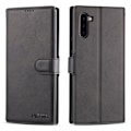 Pikkukuva 3 / 11: Samsung Galaxy Note10 - Praktiskt Yazunshi Plånboksfodral Blå Blå