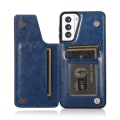 Miniatyrbilde 11 av 11: Samsung Galaxy S21 - Etui med kortholder Marinblå