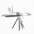 Miniatyrbild 2 av 7: 11 i 1 Multifunktionell Fickkniv Verktyg Silver