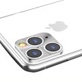 Pikkukuva 1 / 11: Högkvalitativ Kameralinsskydd Ram iPhone 11 Pro Max Silver