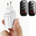 Miniatyrbillede 4 af 11: Väggadapter från Baseus Vit