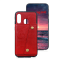 Miniatyrbillede 7 af 11: Samsung Galaxy A40 - Skyddande Retro Skal med Kortfack Mörkblå