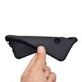 Miniatyrbild 3 av 5: Huawei P20 Lite - Mattbehandlat Silikonskal med utmärkt Passform Svart