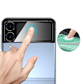 Miniatyrbilde 5 av 9: Samsung Galaxy Z Flip 4 2.5D HD Kameralinsskydd Transparent