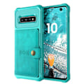 Miniatyrbillede 5 af 11: Samsung Galaxy S10+ - Praktiskt Slittåligt Skal med Kortfack Brun