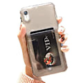 Miniatyrbilde 6 av 11: iPhone XR - Etui med kortholder og skjermbeskytter Transparent