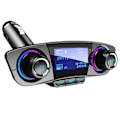 Pikkukuva 11 / 11: Bluetooth 5.0 FM Transmitter Modulator Stereo Svart Svart