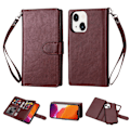 Miniatyrbild 2 av 11: iPhone 14 Plus - 9-Kort Pl�nboksfodral Roséguld