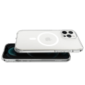 Miniatyrbild 2 av 11: iPhone 13 Pro Max - Magnetiskt skyddsskal med trådlös laddning Transparent
