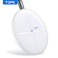 Pikkukuva 1 / 7: Kraftfull TOPK 10W Tr�dl�s Snabbladdnings Platta Vit