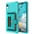 Miniatyrbilde 4 av 11: iPhone XR - Praktiskt Skyddsskal med Kortfack Röd