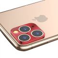 Miniatyrbilde 1 av 11: Al Alloy iPhone 11 Ultratunn Kameralinsskydd Ram Röd