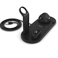 Miniatyrbild 4 av 11: Laddnings Station 3-1 Type-C, Mikro USB, Lightning Vit