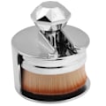 Miniatyrbillede 1 af 11: Premium Mjuk Oval Makeupborste Foundation / Löspulver Silver