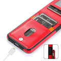 Miniatyrbillede 10 af 11: iPhone 11 Pro Max - Praktiskt Stilrent Skal med Korthållare Brun