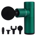Miniatyrbild 2 av 11: Mini Massage Pistol / Massage Gun (4 Huvuden) Röd