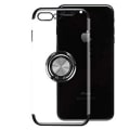 Pikkukuva 2 / 11: iPhone 7 Plus - Praktiskt Silikonskal FLOVEME med Ringh�llare Svart