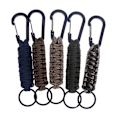Miniatyrbilde 8 av 11: Paracord Overlevelses Nøkkelring Sand Kamouflage
