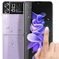 Pikkukuva 9 / 11: 3-in-1 Hydrogeelisuojakalvo Samsung Galaxy Z Flip 3 Transparent