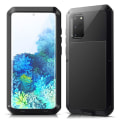 Miniatyrbild 1 av 11: Samsung Galaxy S20 - Skyddande Aluminium Skal Svart