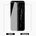 Miniatyrbillede 2 af 11: iPhone 7+ Baksida Skärmskydd 9H Screen-Fit HD-Clear. Transparent/Genomskinlig