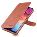Miniatyrbilde 8 av 11: Samsung Galaxy A50 - Stilsäkert Pu-Läder Plånboksfodral Brun
