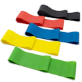 Miniatyrbillede 8 af 11: 5-Pack Träning Motstånds Gummiband Flerfärgad