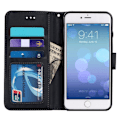 Miniatyrbilde 4 av 10: Smart Etui med Dobbelfunksjon til iPhone 7 Plus Rosa
