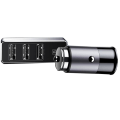 Pikkukuva 11 / 11: Kraftfull 3-USB Port Billaddare BASEUS Svart