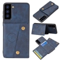 Miniatyrbillede 1 af 11: Samsung Galaxy S21 - Cover med kortholder Mörkblå