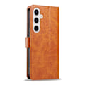 Pikkukuva 1 / 11: S24 Plus - Läderplånboksfodral i 6 färger Light brown