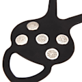 Miniatyrbilde 2 av 11: Slitt�liga 5 T�nder Broddar/Halkskydd Svart M