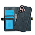 Miniatyrbild 9 av 11: iPhone 16 - Exklusivt 2-i-1 fodral med kortfack Brun