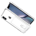 Miniatyrbillede 3 af 11: iPhone XS Max - Silikonskal med Kortfack Transparent