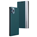 Pikkukuva 11 / 11: iPhone 13 Pro Max & 12 Pro Max - Elegant Fodral med Kickstand Mörkblå