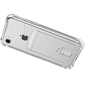 Pikkukuva 5 / 8: Huolellisesti suunniteltu suojakotelo korttikotelolla - iPhone 8 Transparent