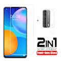 Miniatyrbillede 1 af 11: Sk�rmskydd + Kameralinsskydd 0,2mm P smart 2021 Transparent/Genomskinlig