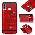 Miniatyrbilde 6 av 11: Huawei P30 Lite - Praktiskt Retro Skal med Kortfack Mörkblå