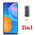 Pikkukuva 7 / 11: Sk�rmskydd + Kameralinsskydd 0,2mm P smart 2021 Transparent/Genomskinlig