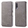 Miniatyrbilde 3 av 11: Samsung Galaxy A50 - Stilsäkert Pu-Läder Plånboksfodral Brun