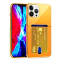 iPhone 13 Pro Max - Skal med Korthållare Orange
