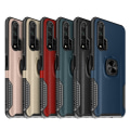 Miniatyrbillede 7 af 11: Huawei Nova 5T - Skal med Ringhållare LEMAN Guld